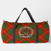 Clan Cameron Wapen over Tartan Plunjezak (Voorkant)