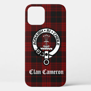 Clan Cameron Wapen & Tartan Case-Mate iPhone Case
