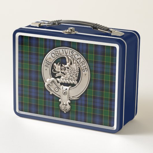 Clan Campbell Crest & Breadalbane Tartan (Voorkant)