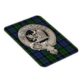 Clan Campbell Crest & Breadalbane Tartan Magneet (Rechterzijde)