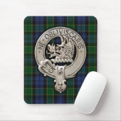 Clan Campbell Crest & Breadalbane Tartan Muismat (Met muis)