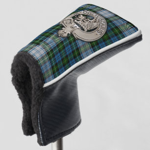 Clan Campbell Crest & Dress Tartan Golfheadcover