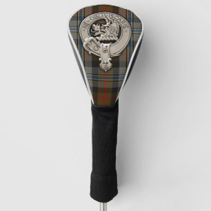Clan Campbell Crest & Hunting Tartan Golfheadcover