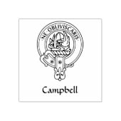 Clan Campbell Crest Rubberstempel (Afrduk)