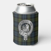 Clan Campbell Crest & Tartan Blikjeskoeler (Blikje Achterkant)
