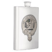 Clan Campbell Crest & Tartan Flacon (Rechts)