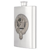 Clan Campbell Crest & Tartan Flacon (Links)