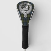 Clan Campbell Crest & Tartan Golfheadcover (Voorkant)