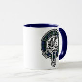 Clan Campbell Crest & Tartan Mok (Voorkant rechts)