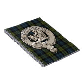 Clan Campbell Crest & Tartan Notitieboek (Rechterzijde)