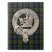 Clan Campbell Crest & Tartan Notitieboek (Voorkant)