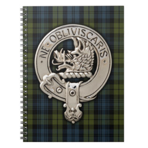 Clan Campbell Crest & Tartan Notitieboek