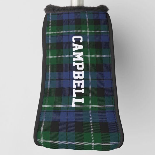 Clan Campbell Custom Putter Hoesje Golfheadcover (Draai 90)