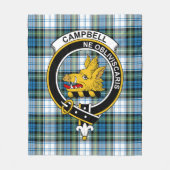 Clan Campbell Dress Ancient Tartan Pset Fleece Deken (Voorkant)