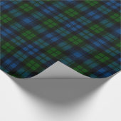 Clan Campbell Militaire Tartan Cadeaupapier (Hoek)