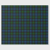 Clan Campbell Militaire Tartan Cadeaupapier (Vlak)