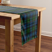 Clan Campbell Militaire Tartan Korte Tafelloper (Voorbeeld)