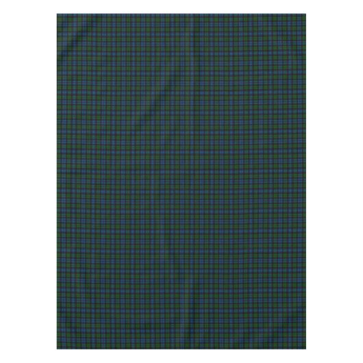 Clan Campbell Militaire Tartan Tafelkleed (Voorkant)