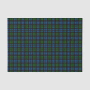 Clan Campbell Militaire Tartan Tissuepapier