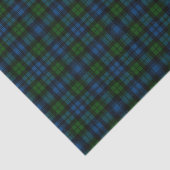 Clan Campbell Militaire Tartan Tissuepapier (Detail)