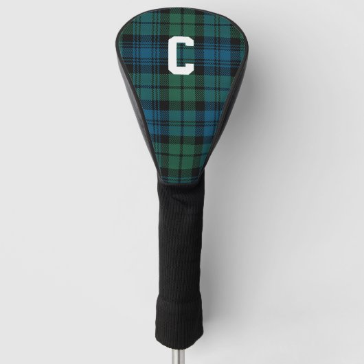 Clan Campbell Monogrammed Golfheadcover (Voorkant)