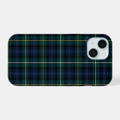 Clan Campbell of Argyll Tartan iPhone 15 Case (Achterkant horizontaal)