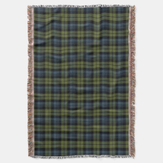 Clan Campbell Tartan Deken (Voorkant Verticaal)