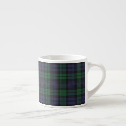 Clan Campbell Tartan Espresso Cup Espresso Kop (Rechts)