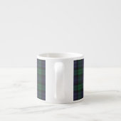 Clan Campbell Tartan Espresso Cup Kop (Achterkant)