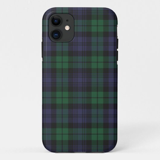 Clan Campbell Tartan iPhone 5 Hoesje (Achterkant)