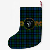 Clan Campbell Tartan Kleine Kerstsok (Achterkant)