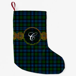 Clan Campbell Tartan Kleine Kerstsok