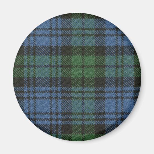 Clan Campbell Tartan Magnet (Voorkant)