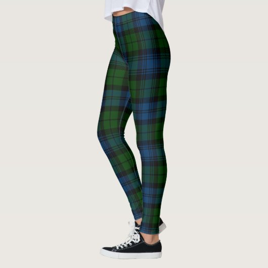Clan Campbell Tartan Scottish Pset Leggings (Links)