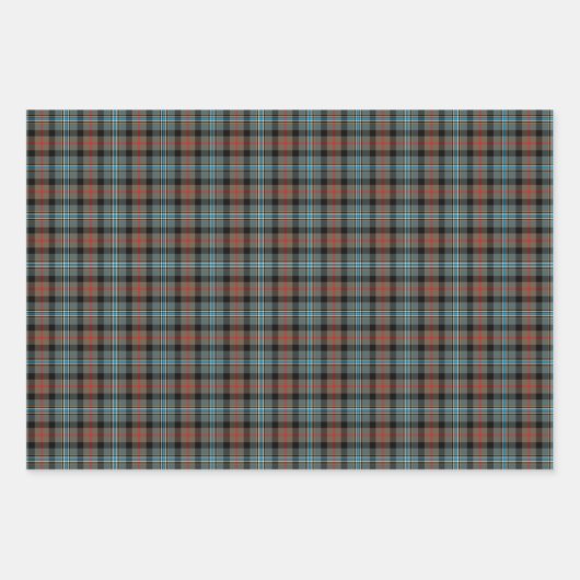 Clan Campbell Tartan Variaties Inpakpapier Vel (Voorkant 3)