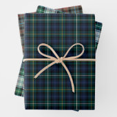 Clan Campbell Tartan Variaties Inpakpapier Vel (In situ)