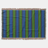 Clan Campbell Tartan Weft Throw Deken (Voorkant)