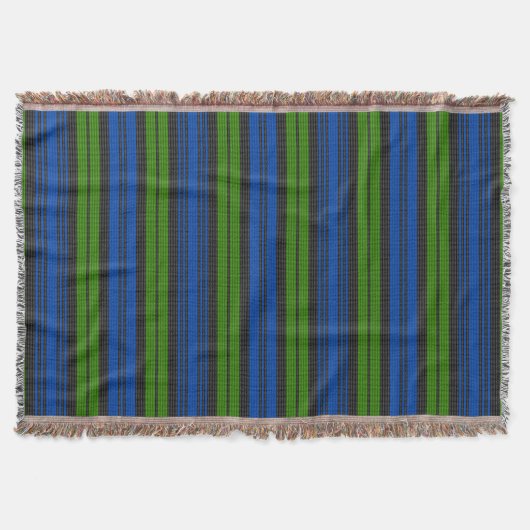 Clan Campbell Tartan Weft Throw Deken (Voorkant)