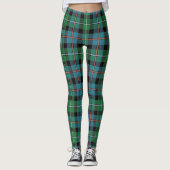 Clan Campbell van Cawdor Tartan Schotse Tartan Leggings (Voorkant)