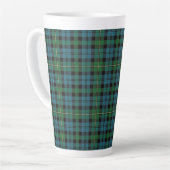 Clan Campbell van Loudoun Schotse Tartan Latte Mok (Linkerhoek)