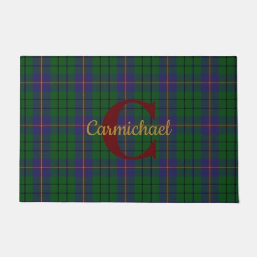 Clan Carmichael Pset Monogrammed Deurmat (Voorkant)