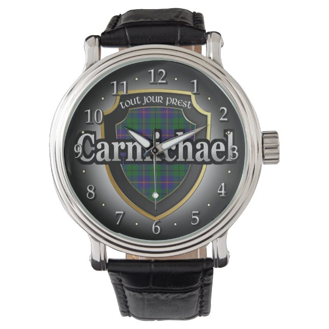 Clan Carmichael Schotland viering horloge (Voorkant)
