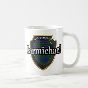 Clan Carmichael Scottish Dynasty Tartan Mokken Cup