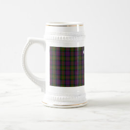 Clan Carnegie Crest Badge en Tartan Bierpul