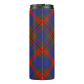 Clan Carnegie Crest over Tartan Thermosbeker (Achterkant)