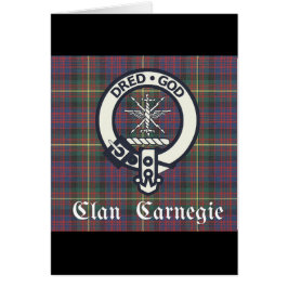Clan Carnegie Crest Tartan
