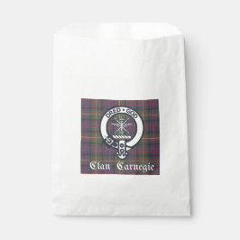 Clan Carnegie Crest Tartan Bedankzakje