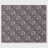 Clan Carnegie Crest Tartan Cadeaupapier (Vlak)