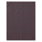 Clan Carnegie Donkerblauw en Rood Schotse Tartan Tafelkleed (Voorkant)
