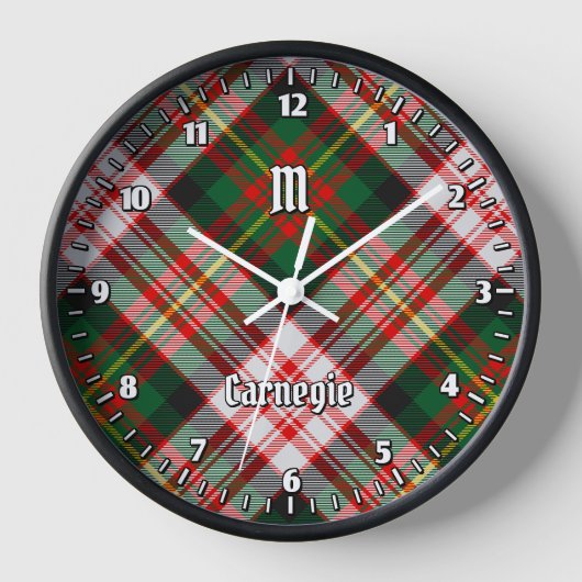 Clan Carnegie Jurk Tartan (Voorkant)